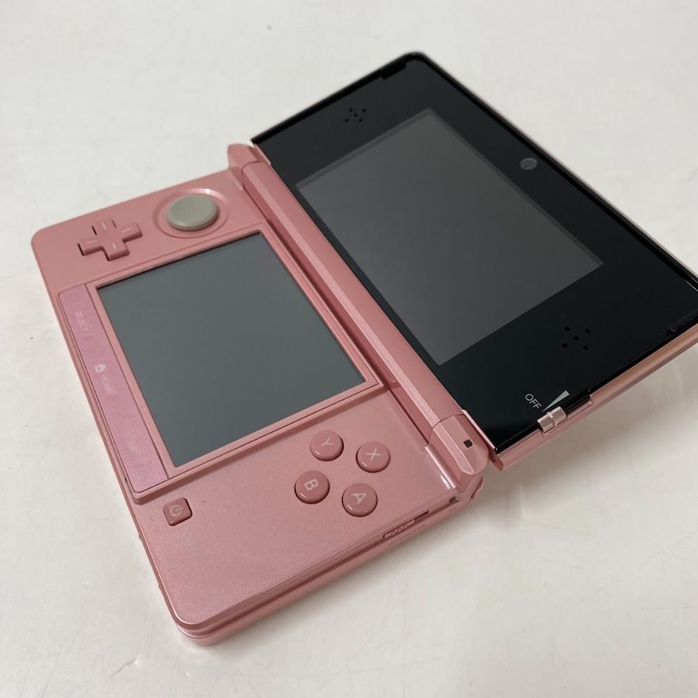 08w10848 任天堂 Nintendo ニンテンドー3DS 本体 ピンク ゲーム