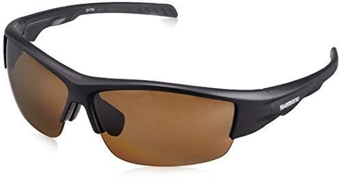 単品_ブラック シマノSHIMANO 釣り用 偏光サングラス 撥水ハーフフィッシンググラスPC HG-066N マットブラック フリー
