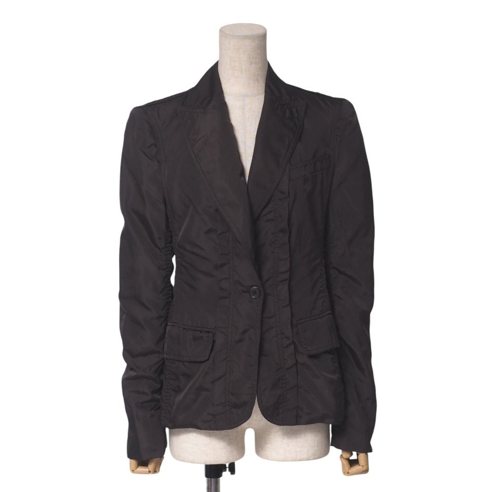 Yves Saint Laurent rive gauche イヴサンローランリヴゴーシュ ジャケット サイズ36 １Bジャケット ブレザー ペプラムジャケット フランス製 ブランド古着 20250501|RA4455