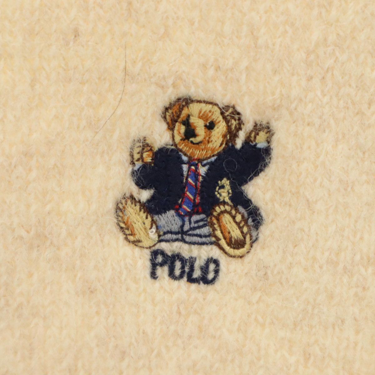 Polo Ralph Lauren ポロベア刺繍 長袖セーター PRL Polo by Ralph Lauren ポロバイラルフローレン 90s オールド
