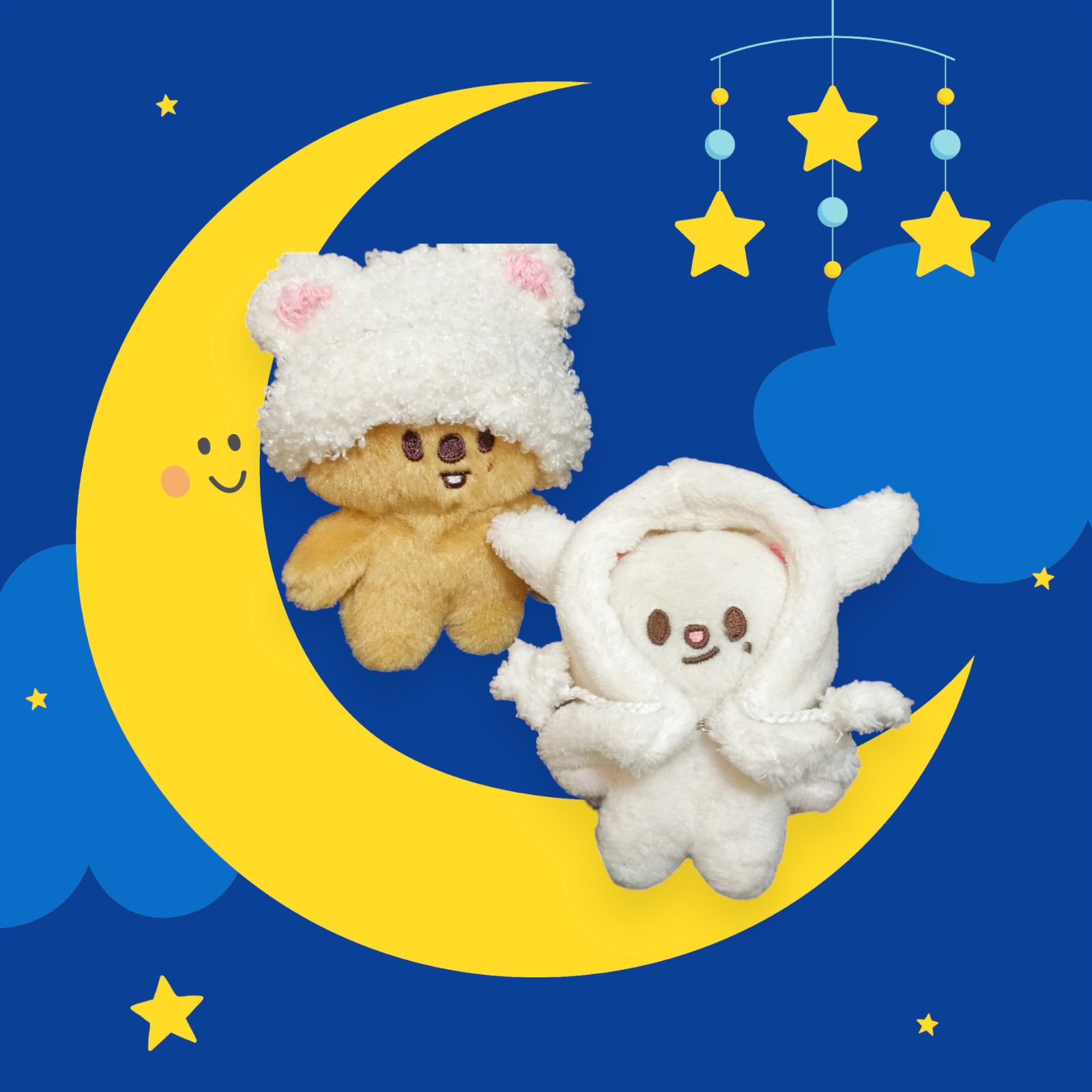 stray kids ヒョンジン ハンクウォッカ ぬいぐるみ 雪だるま Stray Kids SKZOO 抱きぬいぐるみ スキズ SKZ ハンクォッカ