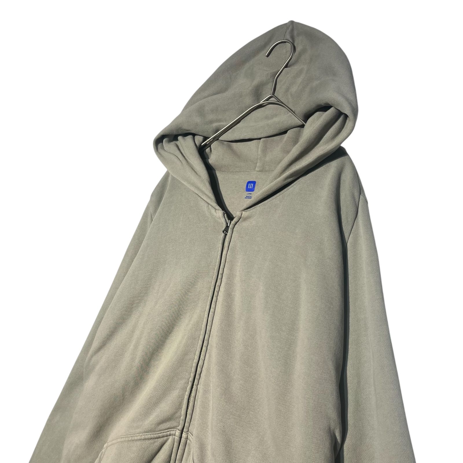 yeezy gap パーカー Yeezy x Gap Zip Up Exclusive Hoodie Light Grey Men's - SS22 - US