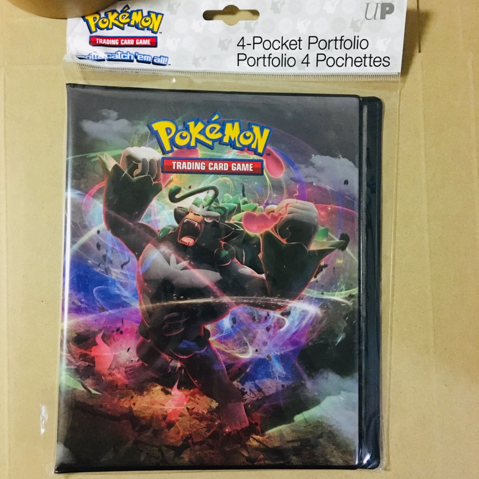 メルカリshops ポケモンカードバインダー 4ポケット ウルトラプロ 新品 ポケモンカードファイル