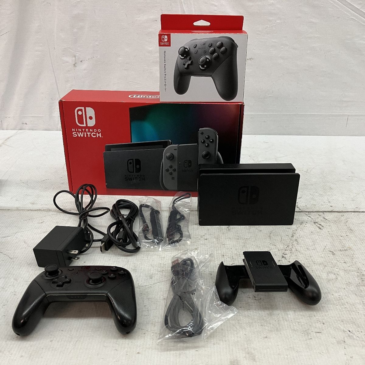 Nintendo Switch HAC-001 2019年モデル グレー Pro