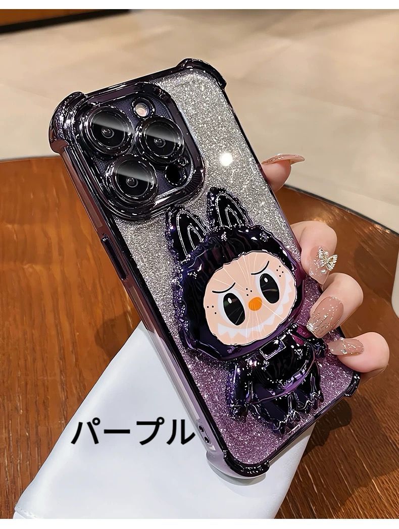 スマホケース iPhone16 ケース LABUBU柄 ラブブ iPhone15Pro