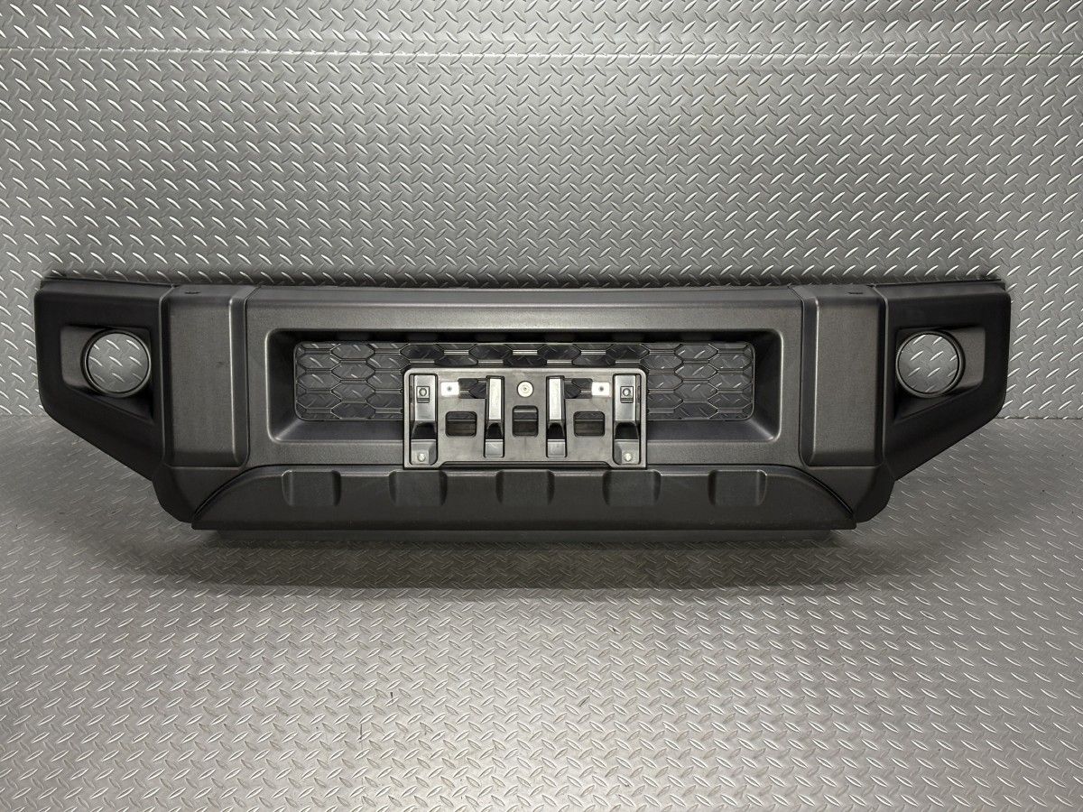 JB64W スズキ ジムニー 純正 フロントバンパー 素地 黒|ブラック 品番71711-77R 25030158