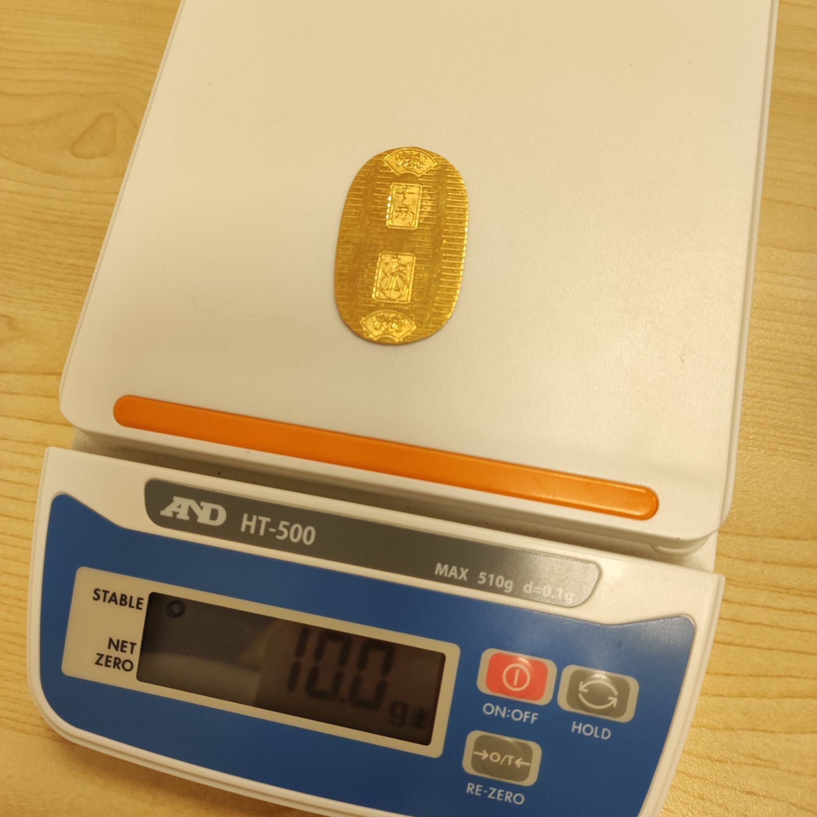 K24　純金小判　徳力　総重量10.0g 7800-th21.jpg