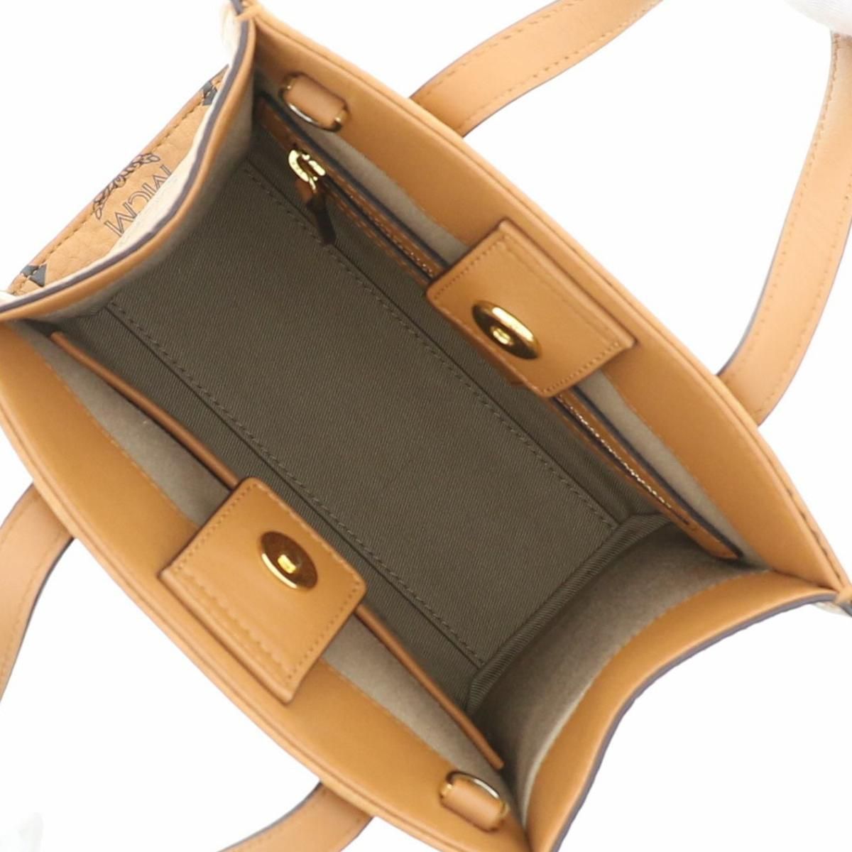 中古】 MCM （エムシーエム） ｽﾓｰﾙ ｸﾗｯｼｯｸﾄｰﾄ バッグ ショルダー 