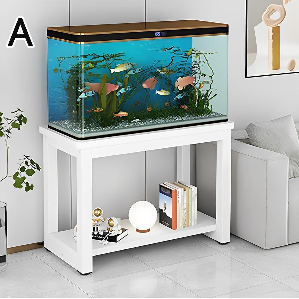 幅80×奥行45×高さ50cm】8COLOR 水槽台 80cm水槽用 奥行45cm 2段 低い