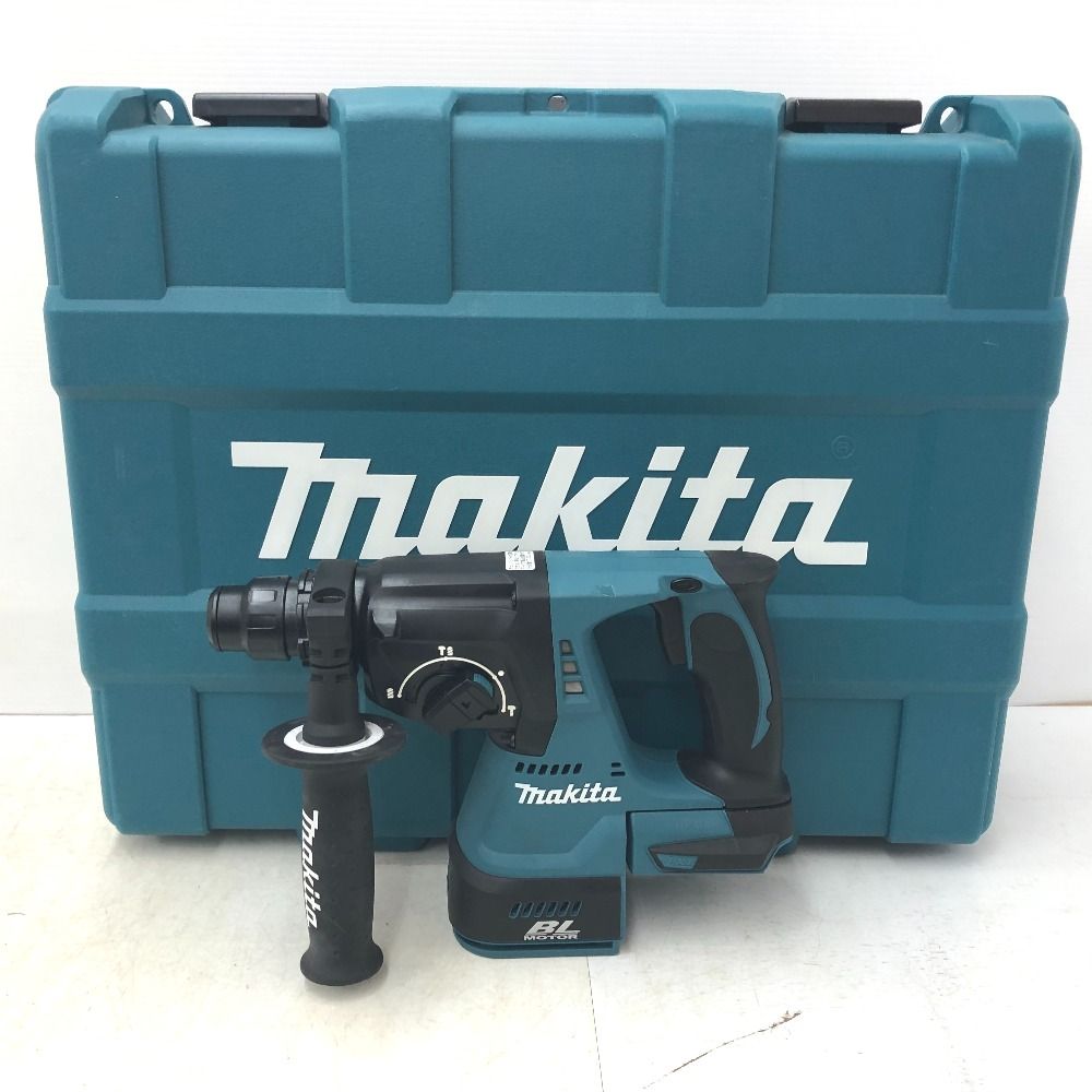 makita マキタ 18V対応 24mm 充電式ハンマドリル SDSプラス 青 ケース付 HR244DZK ♥品