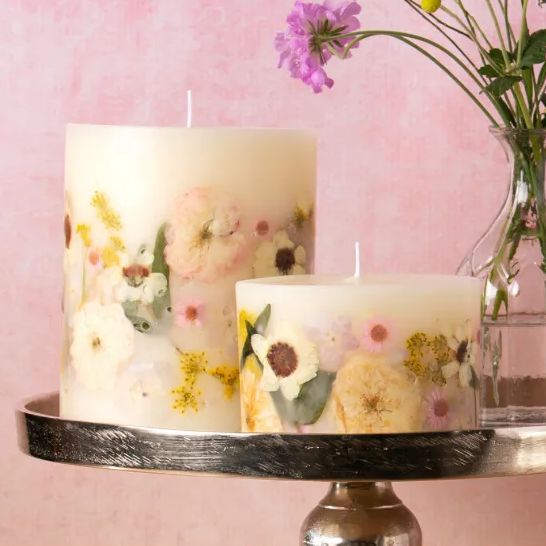 Rosy Rings ボタニカルキャンドル トール カメリア - パーシモン NEXPOTALLINN_EU