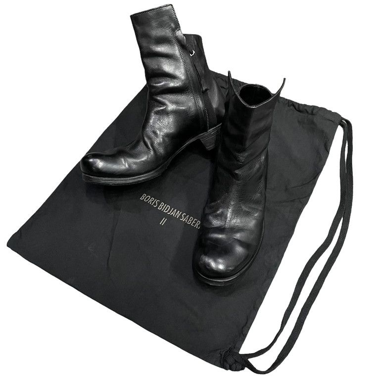 靴 BORIS BIDJAN SABERI BOOT 1 / BLK BORIS-BIDJAN-SABERI-BBS-BOOT1-