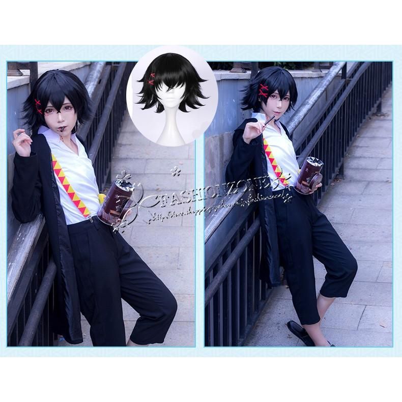 東京喰種 風 鈴屋 什造 すずや じゅうぞう コスプレ衣装ウィッグ 文化祭 仮装 トーキョーグール 演出服 コスチュームイベント ハロウィン