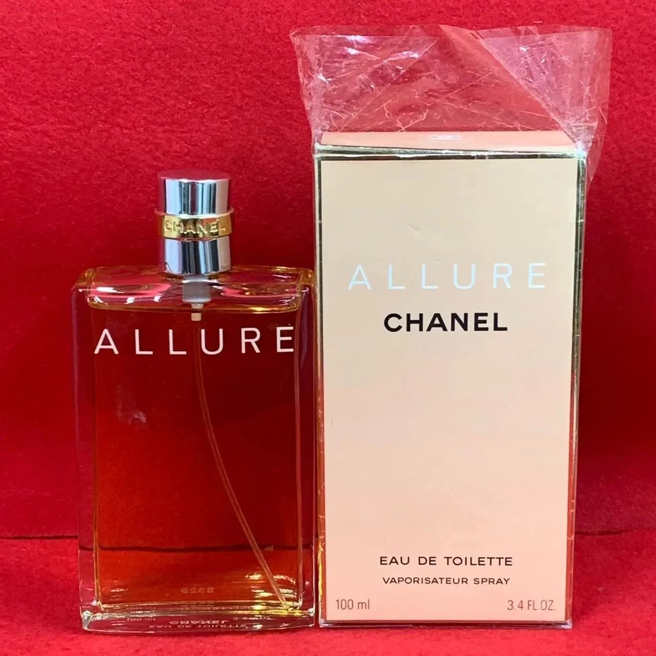シャネル CHANEL　アリュール ALLULE　オードトワレ100ml　未開封 CHANEL ALLURE オードトワレ100ml シャネル アリュール 未開封