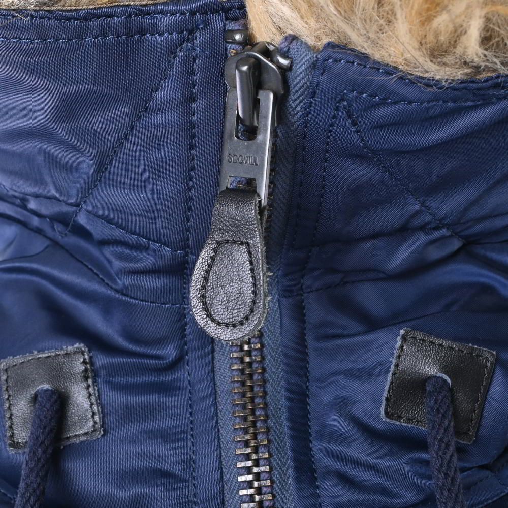 HYKE - HYKE TYPE N-2 BOLERO エコファー ブルゾン HYKE TYPE N-2 BOLERO エコファー ブルゾン S ネイビー ハイク