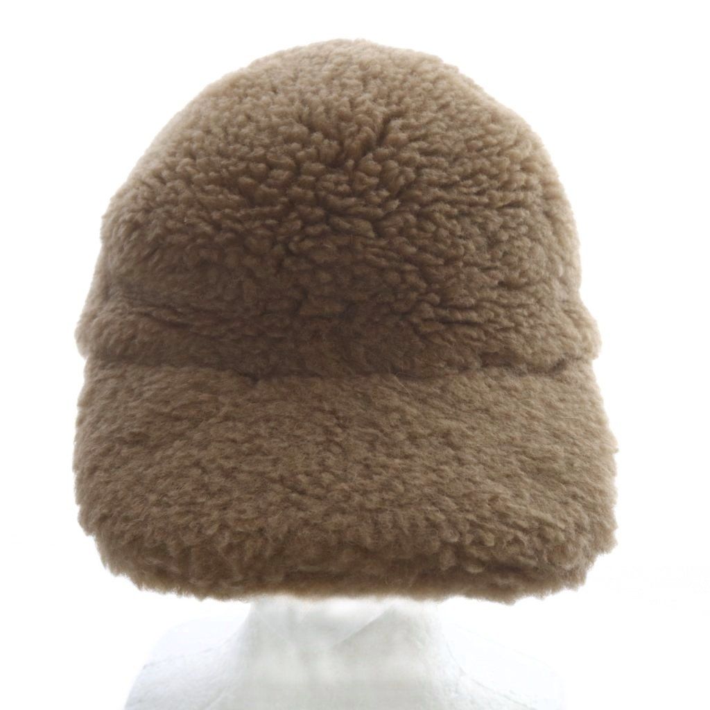 マックスマーラ MAX MARA 帽子 テディベアボアキャップ 57 ブラウン 457807136 |YO9