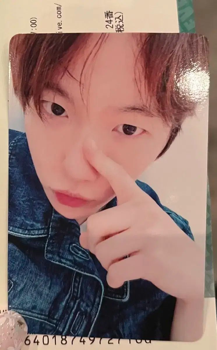 EXO エクソ ベクヒョン BAEKHYUN 日本のトウモロコシ VIP トレカ