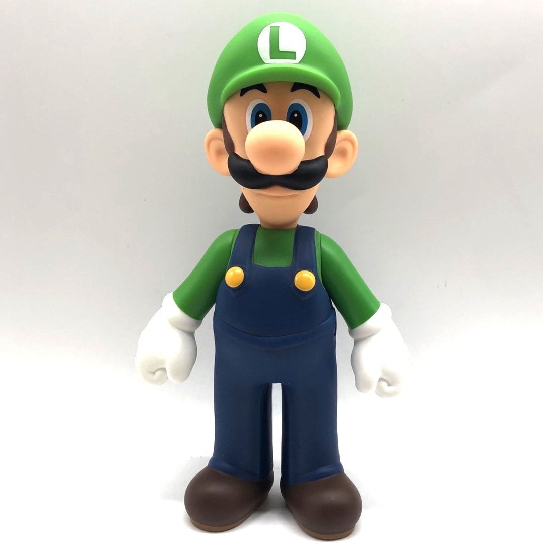 スーパーマリオデラックス　DX ソフビフィギュア　 マリオ　ルイージ　ヨッシー スーパーマリオ DXソフビフィギュア ルイージ ヨッシー スーパーマリオ