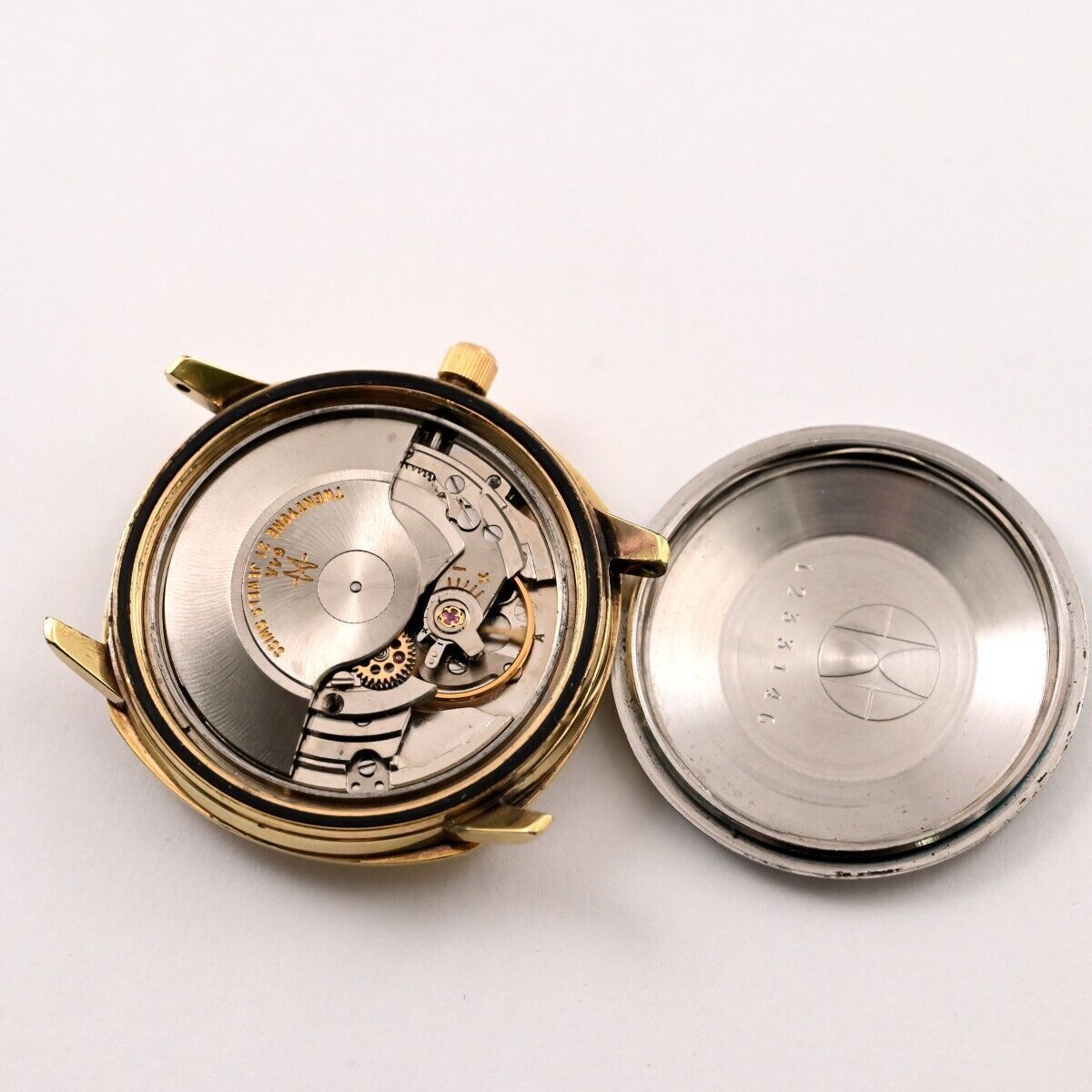 ヴィンテージ Hamilton Pan Europ Automatic Gold Tone Ref.64017-4 