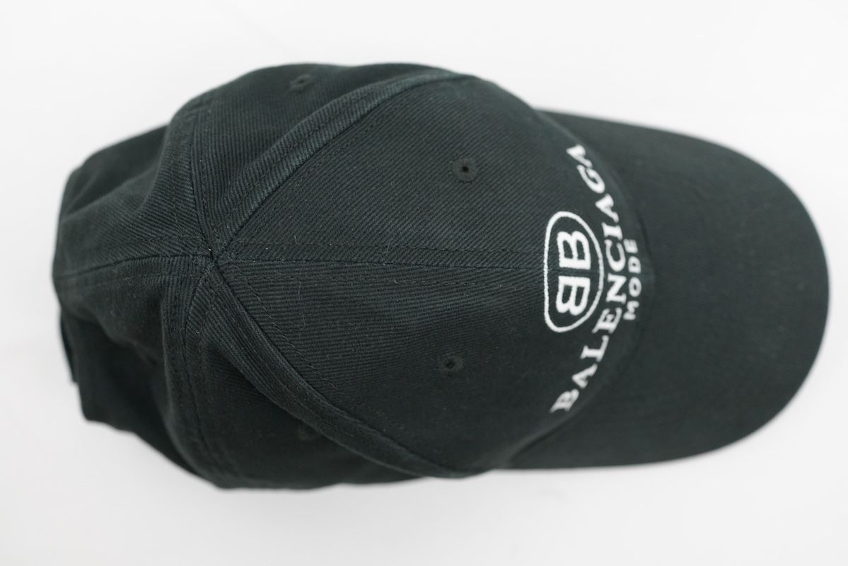 BALENCIAGA バレンシアガ 最新 キャップ ブラック ベースボール