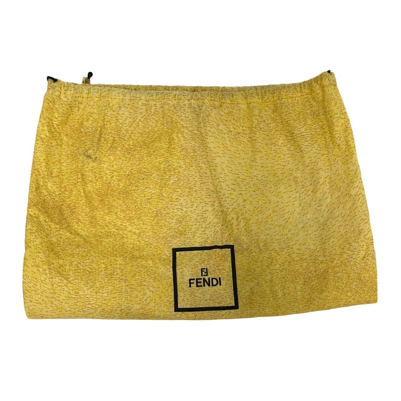 極 美品 FENDI フェンディ ヴィンテージ ズッカ FF 柄 金具 レザー  