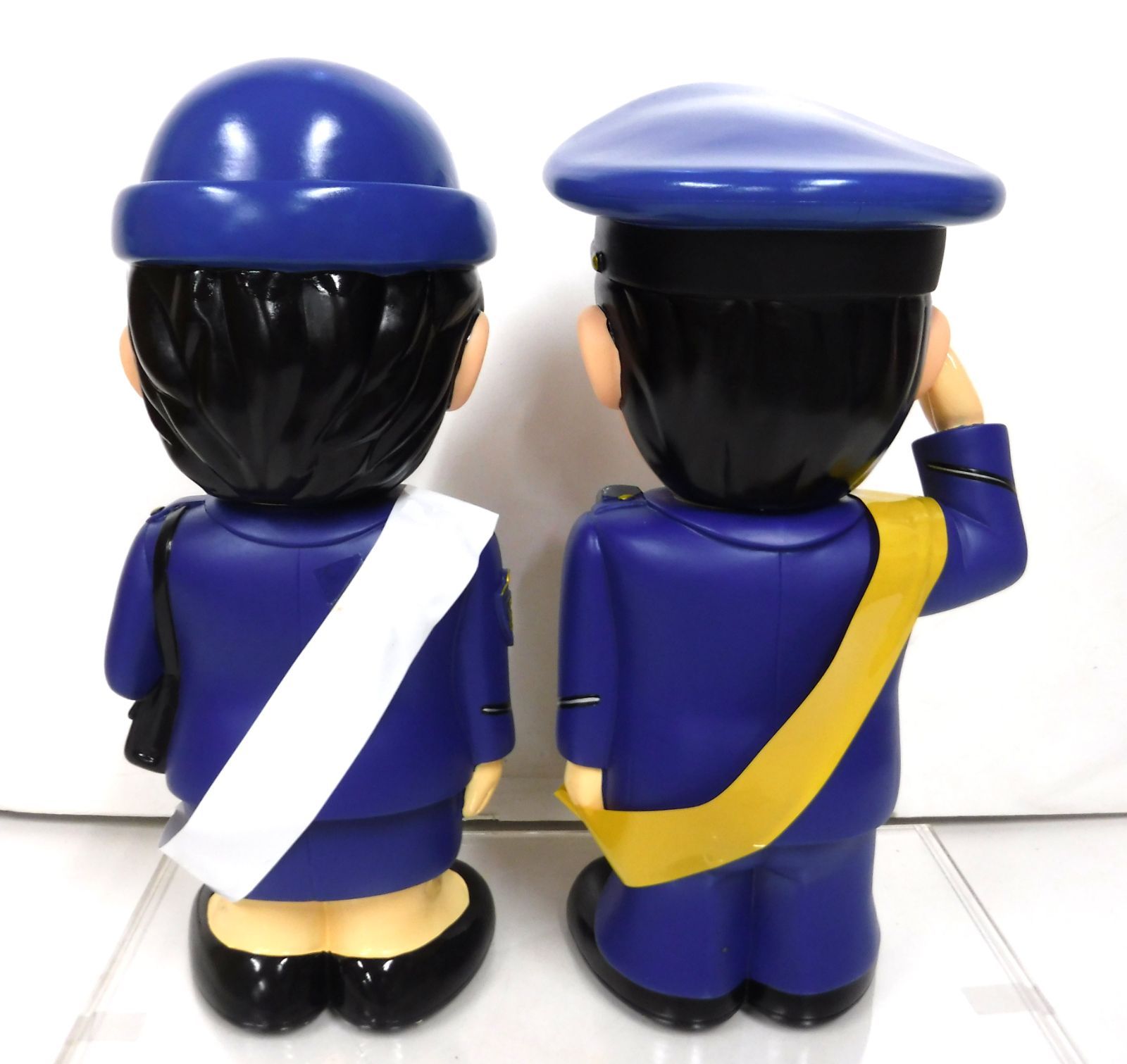 警察官フィギュア ソフビフィギュア わたしたち街のおまわりさん わたしたちの街のおまわりさん人形 埼玉警察 貯金箱 セット売り