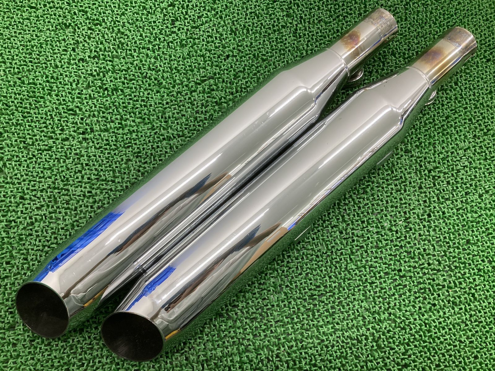 XL883 XL1200 サイレンサーマフラー 80339-04 ハーレー 純正 バイク 部品 スポスタ 04-13年 バロニーカット 北米仕様 車検 Genuine
