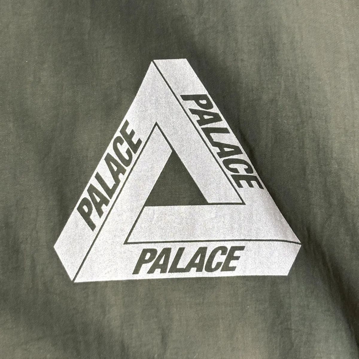 17AW Palace Skateboards 3M Crank Nylon Jacket L Olive パレス 