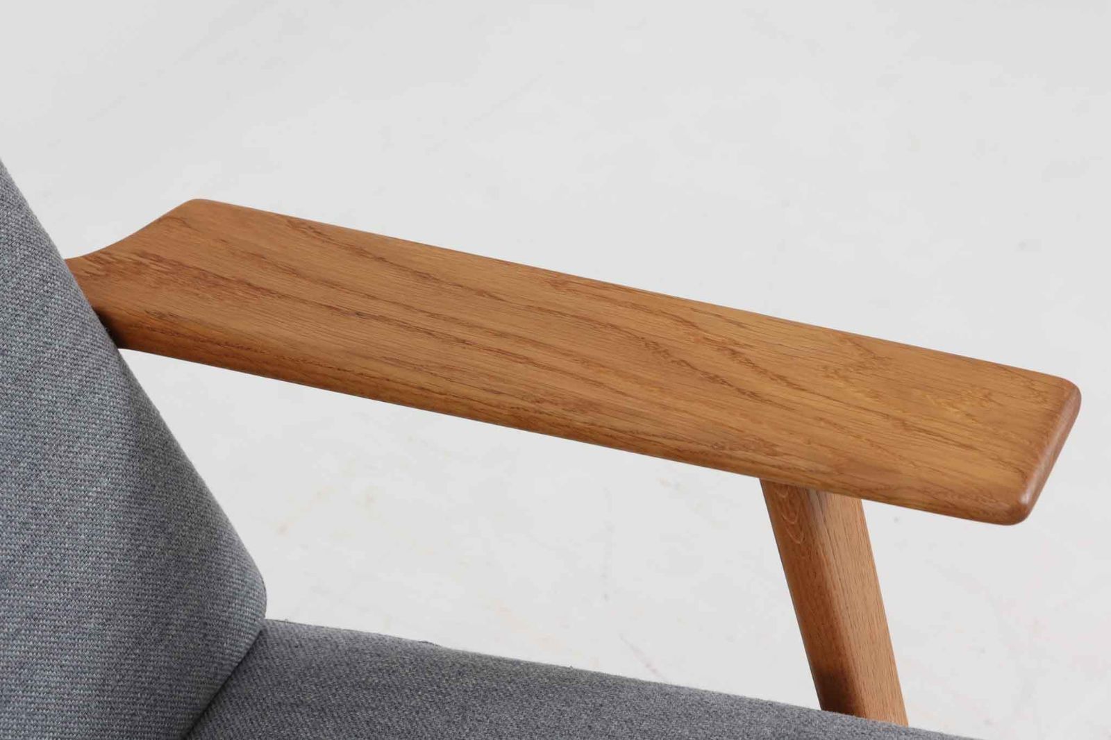 北欧家具ビンテージ GE290A ハイバックソファ オーク材 Hans J.Wegner