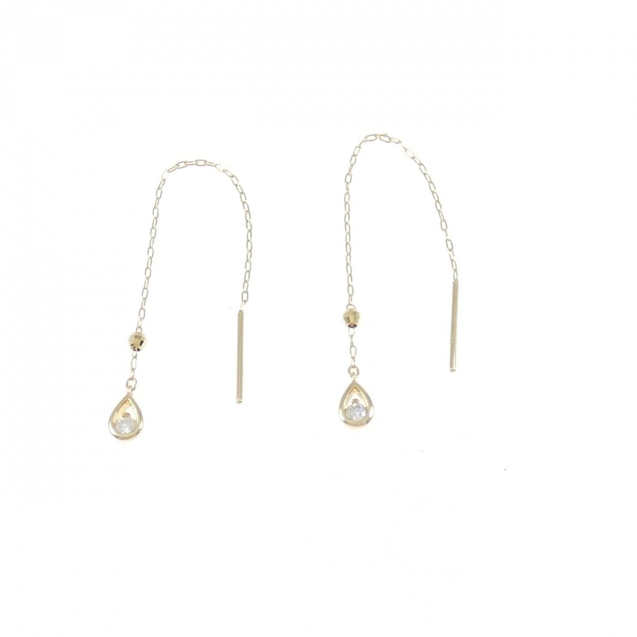 BELLESIORA ベルシオラK18 YG ダイヤ ピアス ￥242,000 BELLESIORA