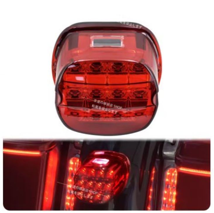 テールライト レッド ハーレー スポーツスター ソフテイル ダイナ