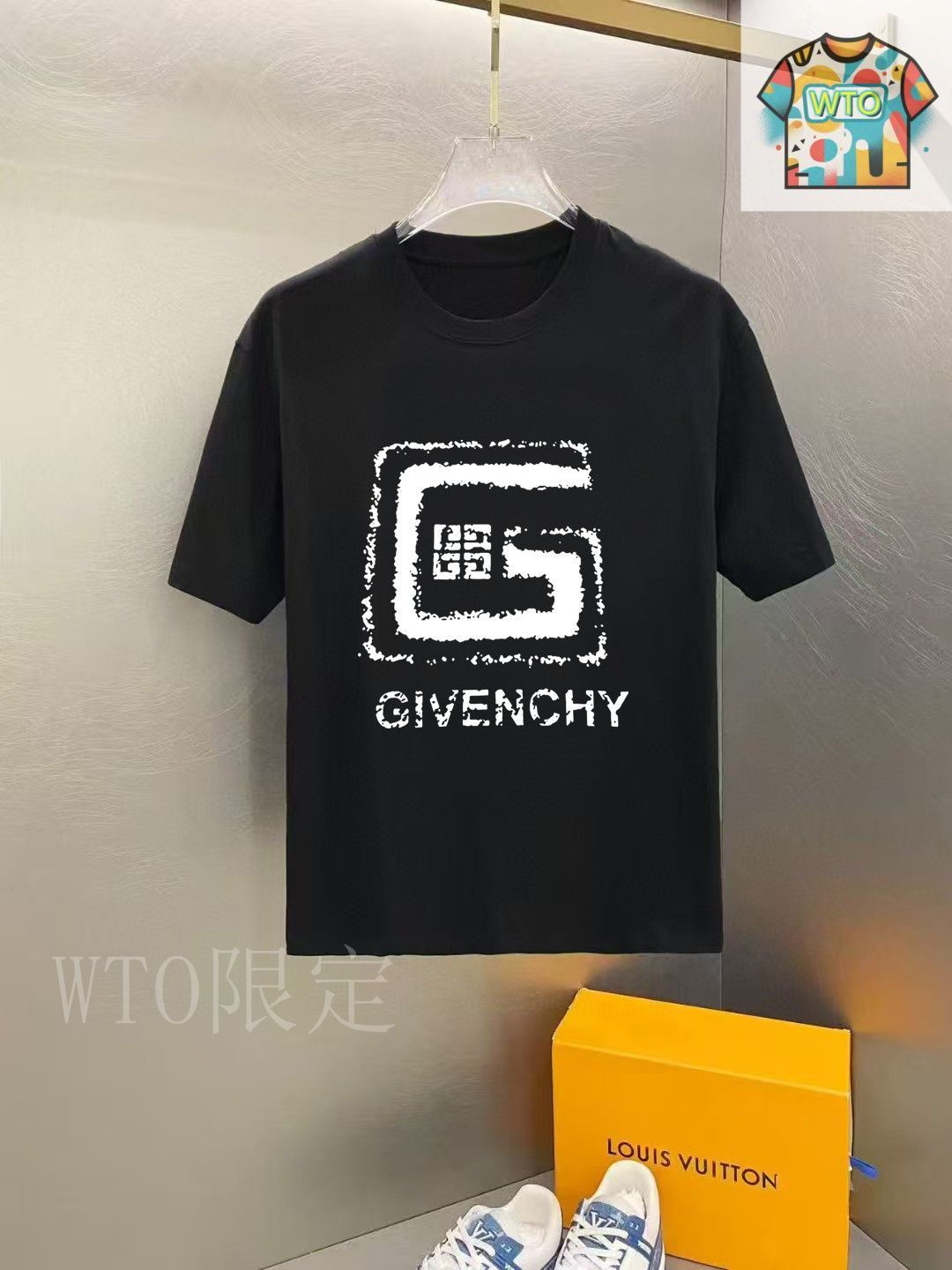 新品未使用♡GIVENCHY タイダイ Tシャツ オーバーラップエフェクト刺繍レイヤードTシャツ 22AW | GIVENCHY