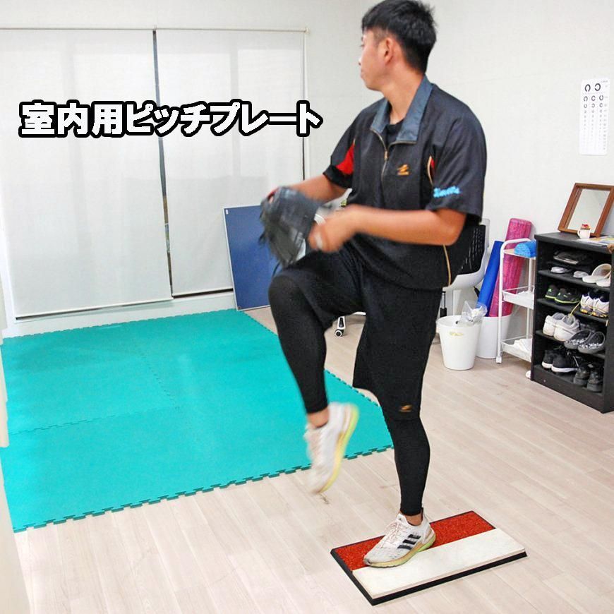 野球 室内用ピッチプレート FSPP-1561 フィールドフォース ピッチャープレート 体育館 室内練習場 自宅のリビングやフローリング部屋でも使用