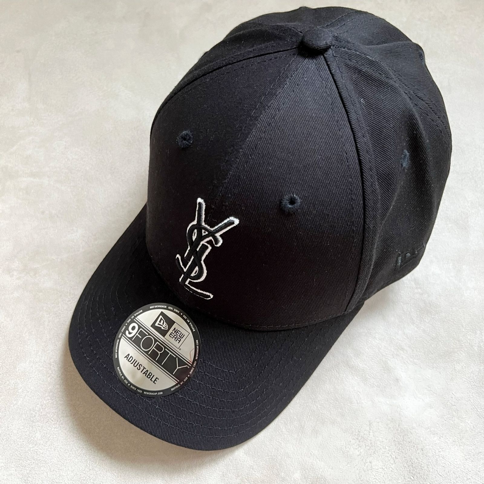 SAINT LAURENT×NEW ERA コラボキャップ エクリュ-