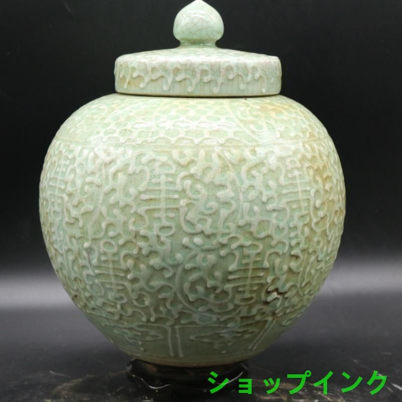 民窯開片影清茶筒 景徳鎮 陶磁器 装飾品 工芸品美術品 置物 民窯開片影清茶筒 景徳鎮 陶磁器 装飾品 工芸品美術品 置物