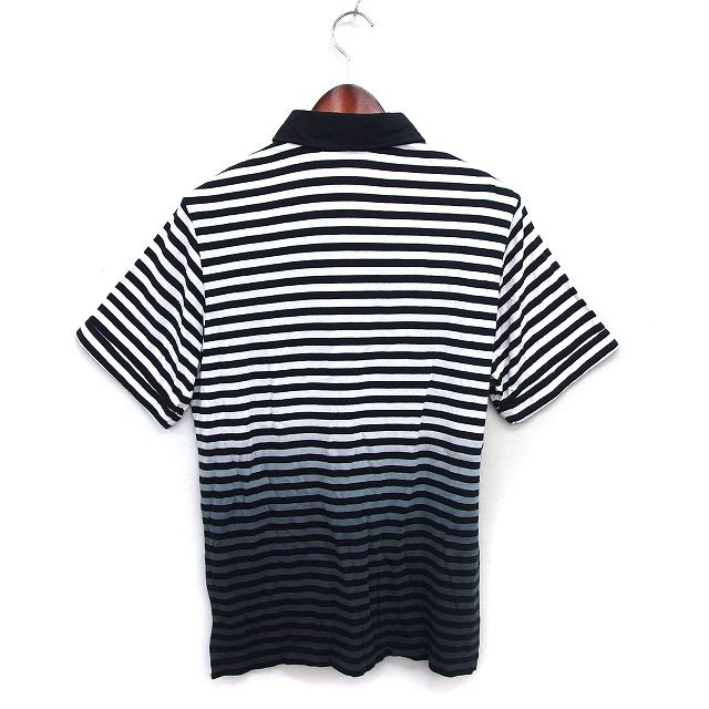 トムフォード　シルク混 コットン 半袖ポロシャツ パープル　44 トムフォード シルク混 コットン 半袖ポロシャツ パープル 44