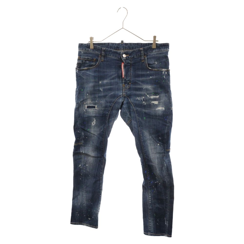 DSQUARED2 (ディースクエアード) 19AW TIDY BIKER JEAN ダメージ 
