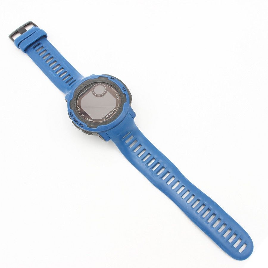 GARMIN Instinct2 dual power ブルー 腕時計 ガーミン Instinct 2 Dual