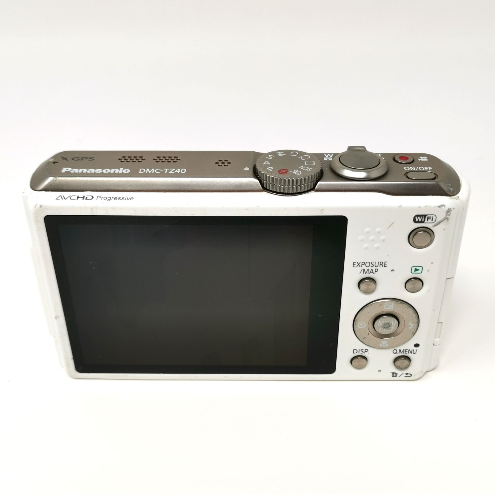 パナソニック LUMIX DMC-TZ40 ホワイト デジカメ デジタルカメラ