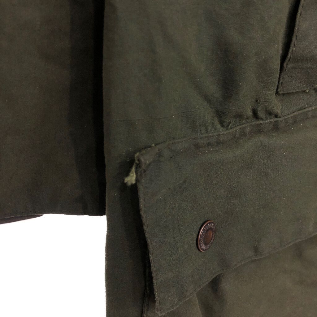 70年代 ABERCROMBIE&MACKIE オイルドジャケット オリーブ (メンズ L相当) 中古 古着 Q4578 メルカリ