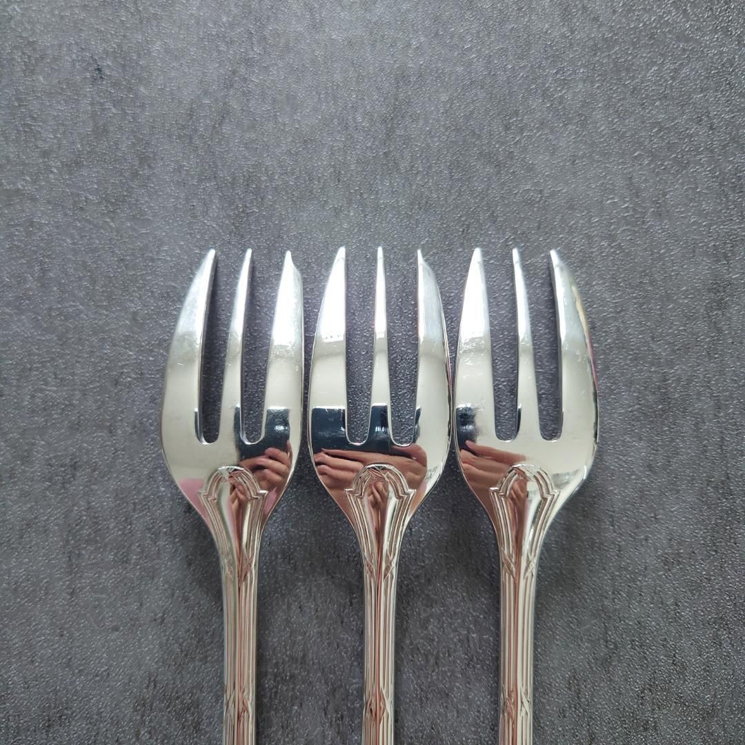 クリストフル リュバン ケーキフォーク 3点 SKLAD-KIRPICHA_RU