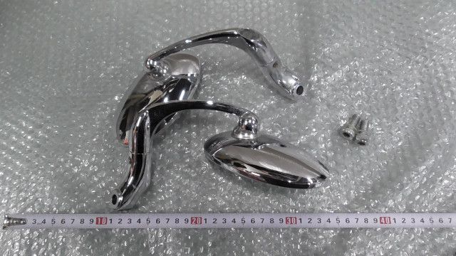 XV250ビラーゴ　3DM-034xxx　の　ミラー　左右　M10　傷:#1757035806