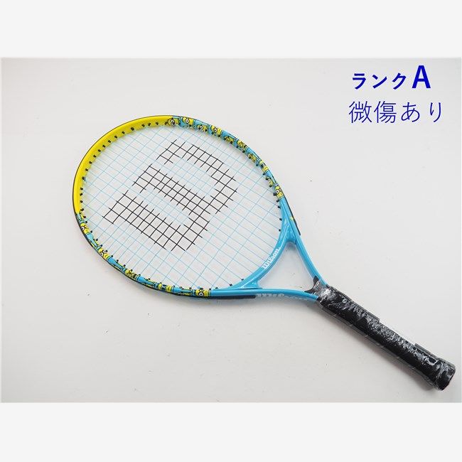 中古 テニスラケット ウィルソン ミニオンズ 2.0 ジュニア 23 2022年モデル【キッズ用ラケット】 (G0)WILSON MINIONS 2.0 JR 23 2022