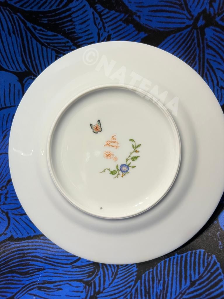 未使用保管品　HERMES エルメス　シエスタ デザートプレート22.5cm 未使用保管品 HERMES エルメス シエスタ デザートプレート22.5cm