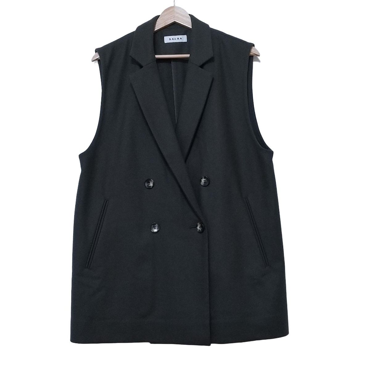 SACRA(サクラ) コート サイズ38 M レディース美品 - カーキ  