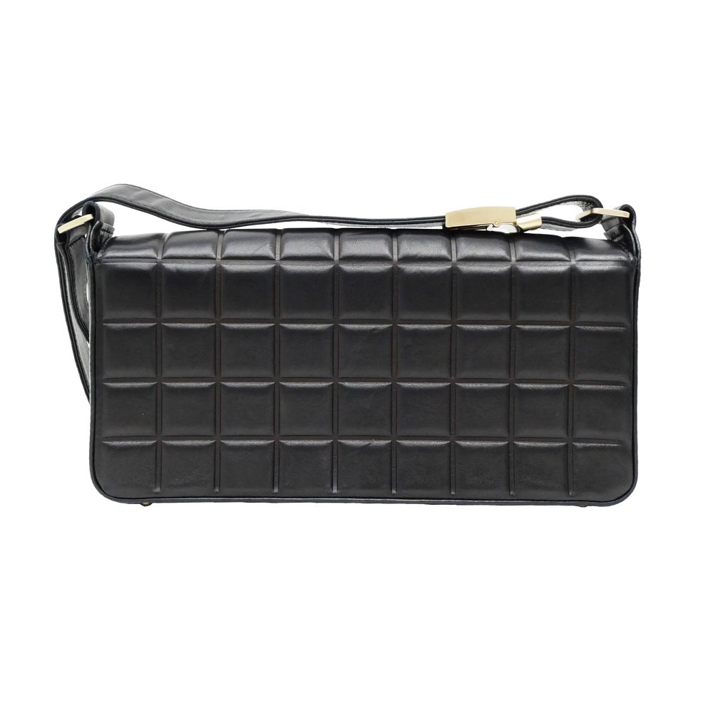 CHANEL シャネル【美品】チョコバーマトラッセ　チェーンショルダーバッグ マトラッセ シャネル CHANEL チョコバー Wチェーンショルダー