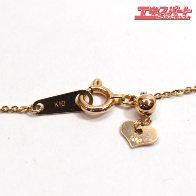 NOJESS N+ ノジェス K10 ダイヤモンドネックレス 0.07ct 湘南台