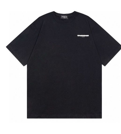 Balenciaga 2024SSアザラシロゴプリント半袖Tシャツ