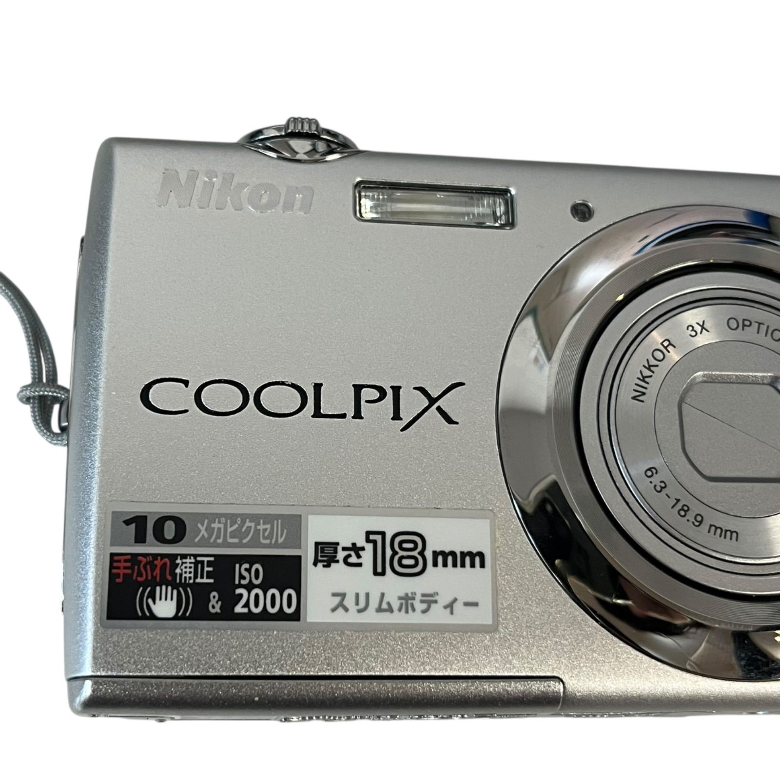 カメラ 【管31148】動作未確認☆NIKON ニコン COOLPIX S220 コンパクト