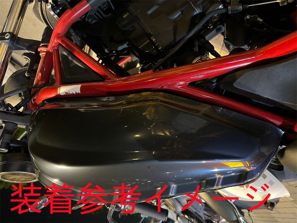 タンクカバー 黒艶なし